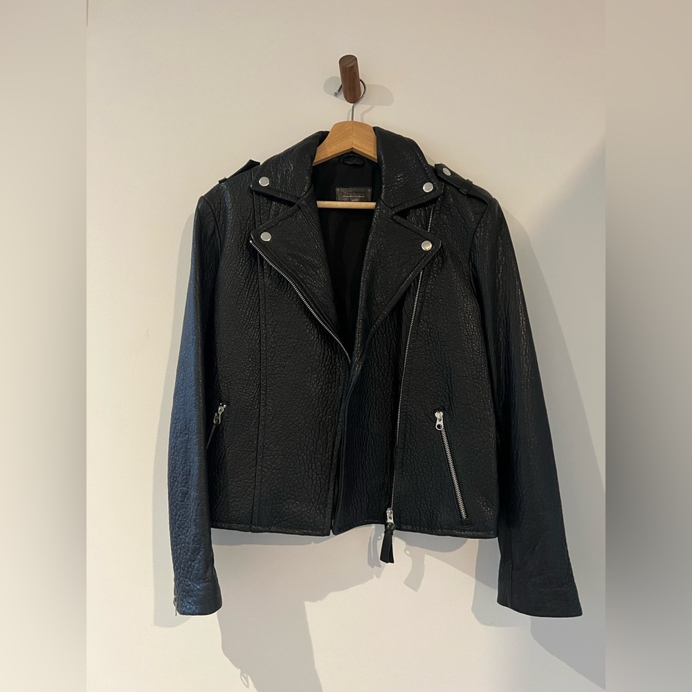 Mackage X Aritzia leather jacket.